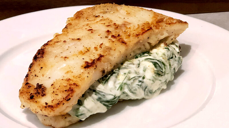 Melty Cream Cheese Stuffed Wild Alaska Pollock