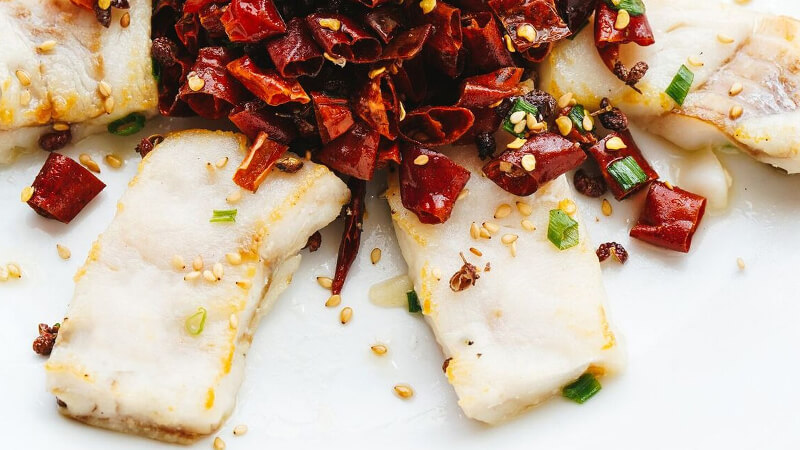 Zesty Wild Alaska Pollock with Sichuan Chili and Lime